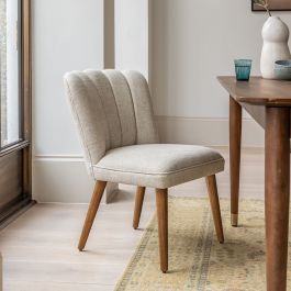 Joyce Linen Dining Chair Atkin And Thyme Atkin And Thyme