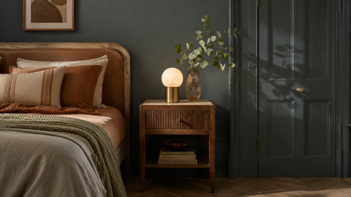 EMMA TABLE LAMP IN OLIVE