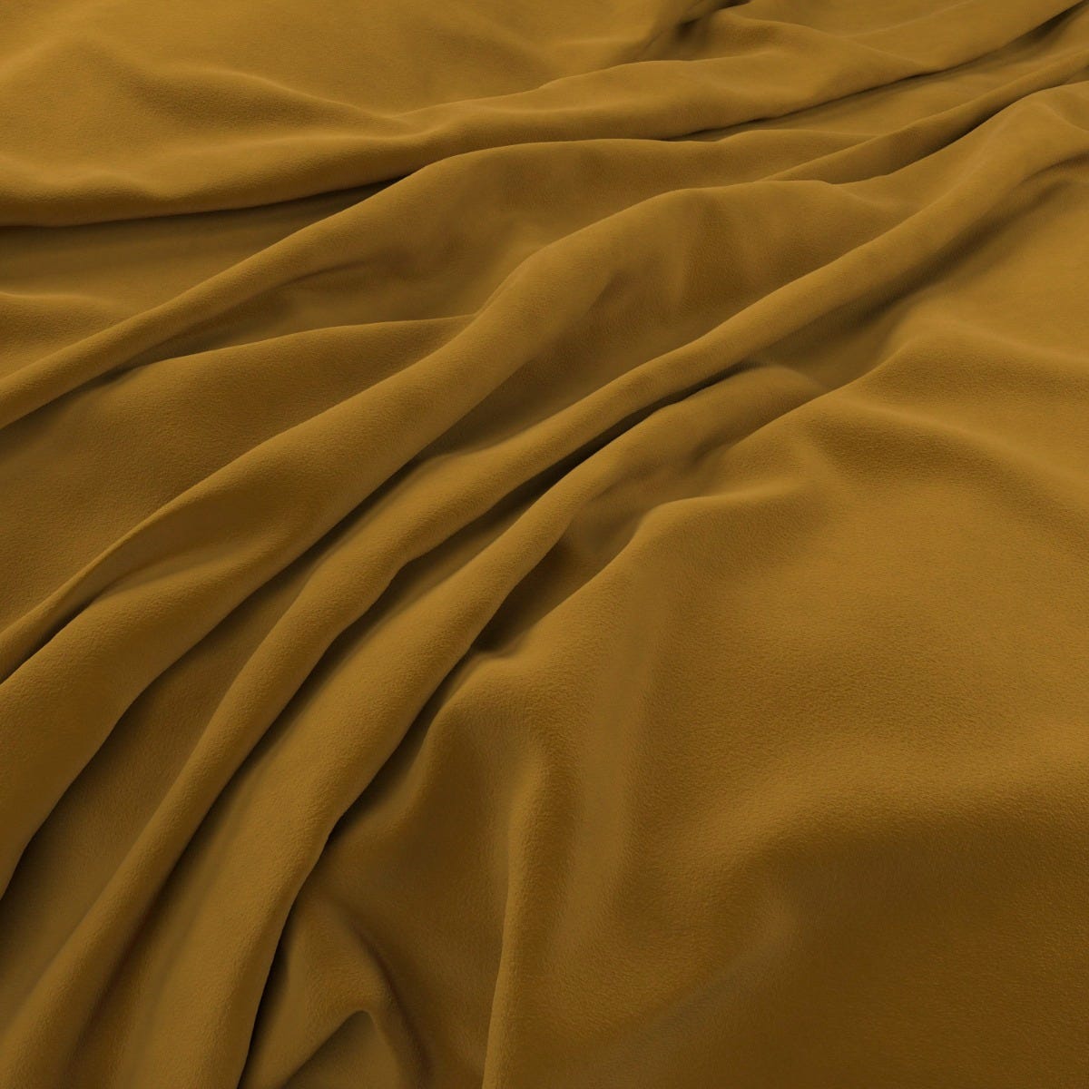 Fitzroy 4-Seat Sofa In Turmeric Easy Care Velvet