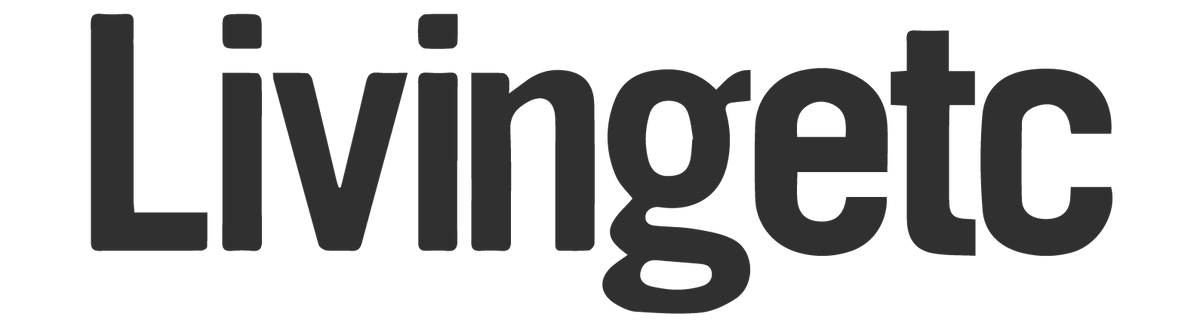 Black 'Livingetc' logo on a white background