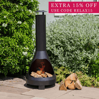 Casa Mia Alto Wood-Burning Chiminea