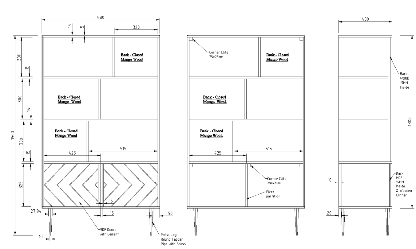 Toshi Shelving Unit