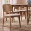 MURRAY DINING CHAIR PAIR- MUTED OAK STAIN