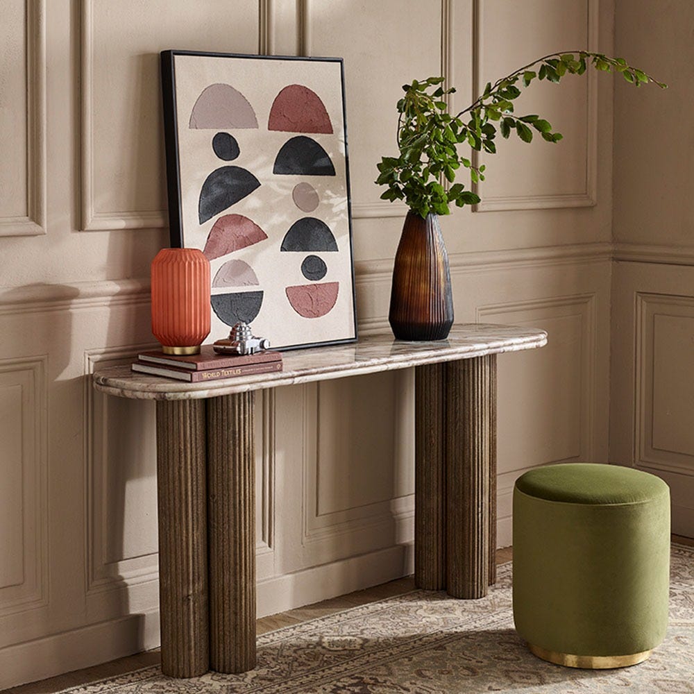 PALAZZO MARBLE CONSOLE TABLE