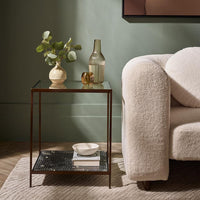 FLINT GRANITE SIDE TABLE