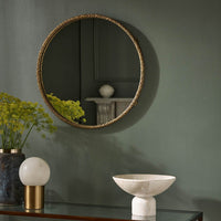 YORK ROUND MIRROR 60 X 60 X 4CM