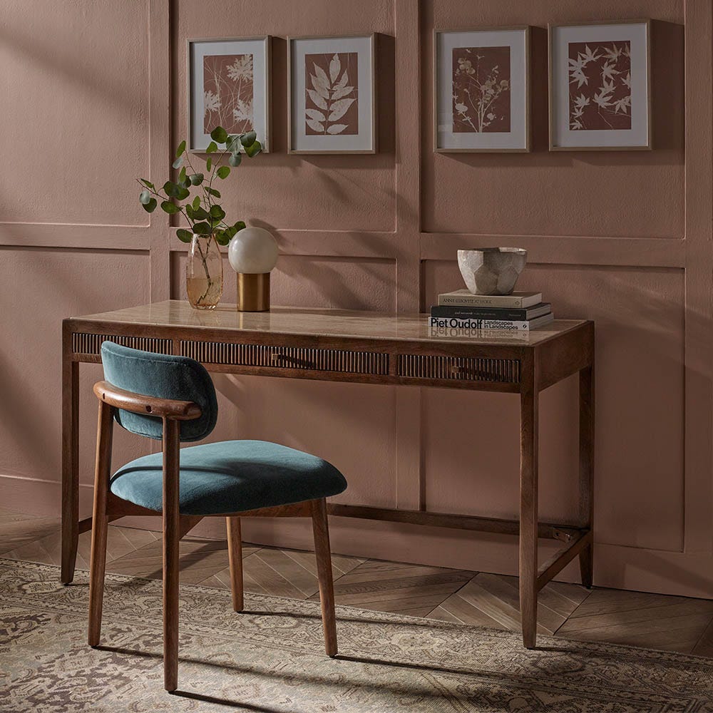 MIRABELLE TRAVERTINE DESK
