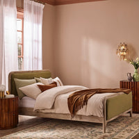 Mabel Kingsize Bed Apple Green