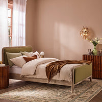 Mabel Kingsize Bed Apple Green