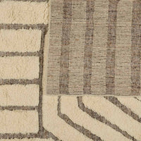 OBEROI SHAGGY WOOL RUG 200 X 300CM