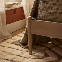 OBEROI SHAGGY WOOL RUG 200 X 300CM