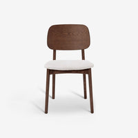 MURRAY DINING CHAIR PAIR- WALNUT STAIN
