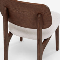 MURRAY DINING CHAIR PAIR- WALNUT STAIN
