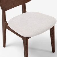 MURRAY DINING CHAIR PAIR- WALNUT STAIN