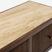 MIRABELLE TRAVERTINE SIDEBOARD