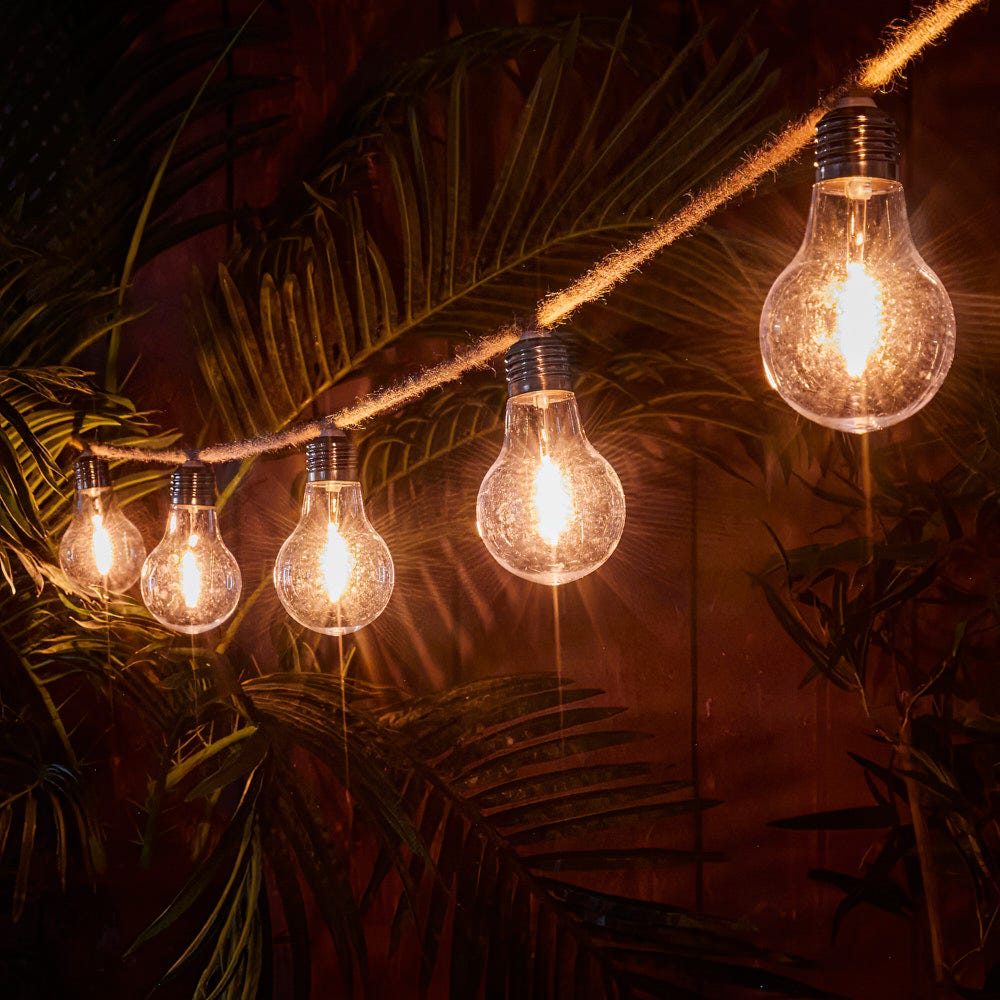 JUTE ROPE FESTOON LIGHTS â€“ CONNECTABLE