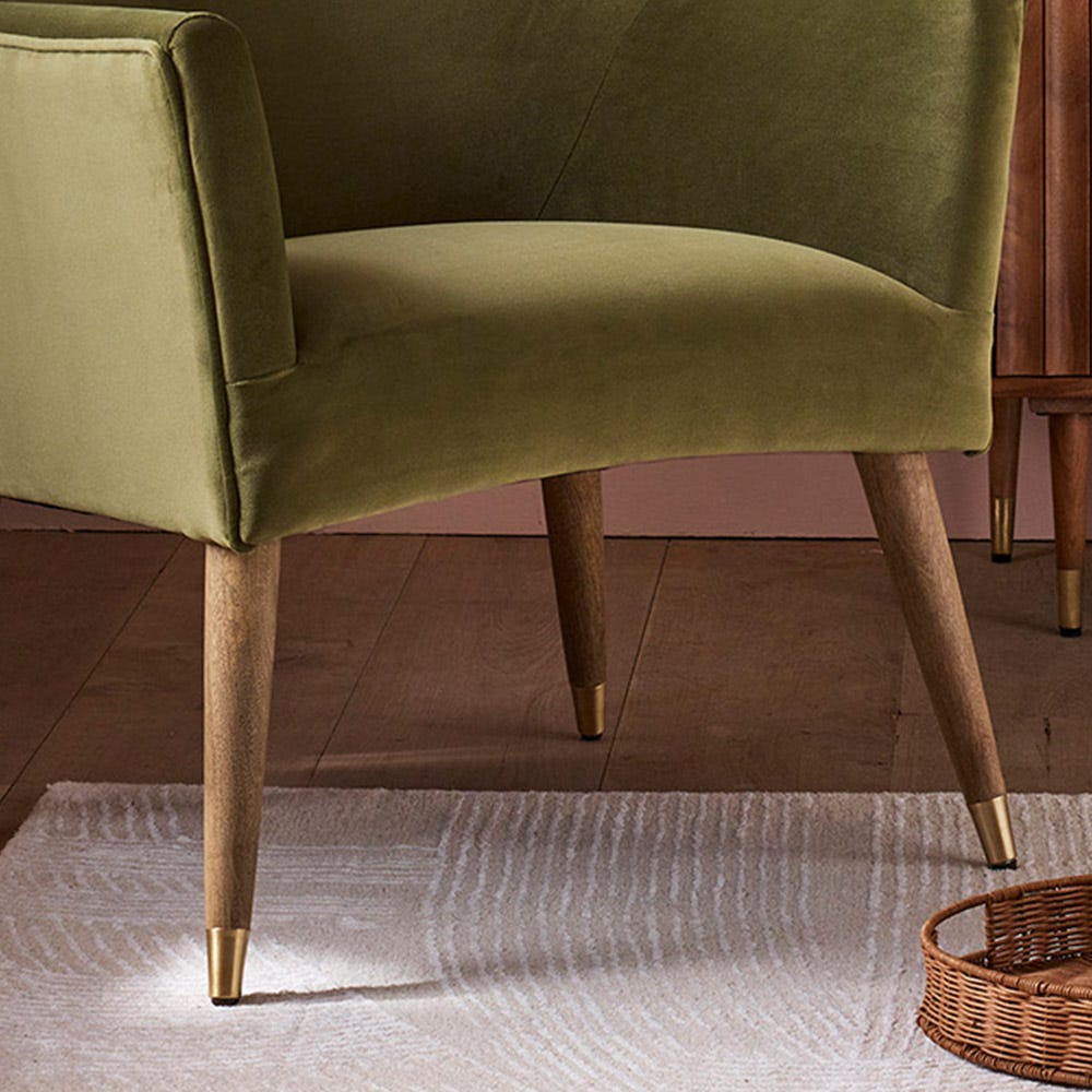 ASTORIA IN DEEP GREEN VELVET