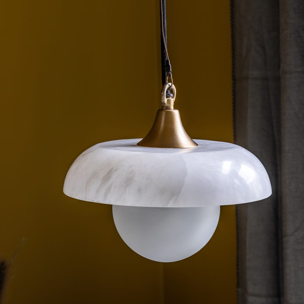 Astrid Alabaster Pendant Light