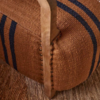 AVIATOR ARMCHAIR IN STRIPE RUG