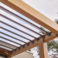 1.5M X 4M SAVANNAH OAK BBQ PERGOLA