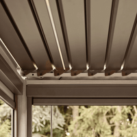 Savannah BBQ Pergola 3m x 1.5m - Birch Effect