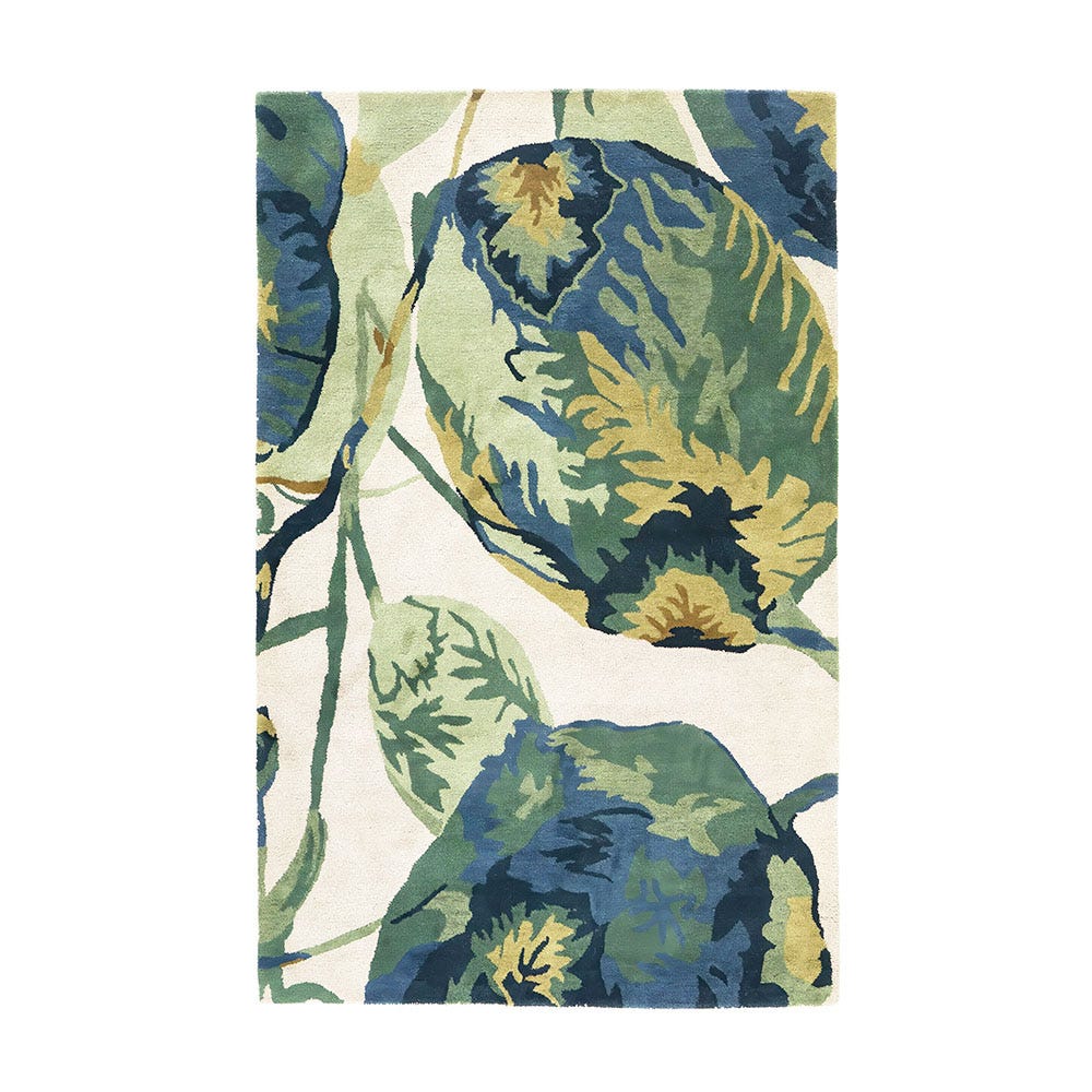 BOTANICAL HAND TUFTED RUG 170 X 240CM