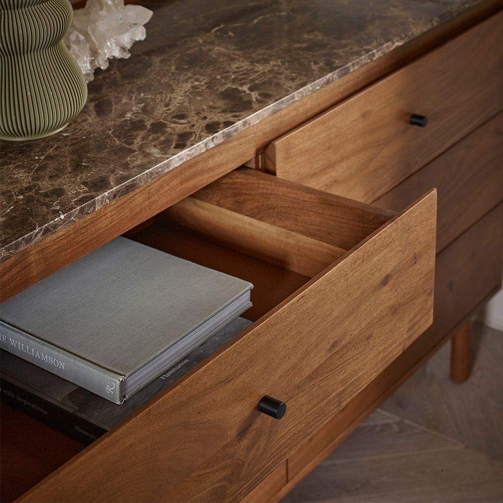 BRERA MARBLE LARGE CHEST OF DRAWERS