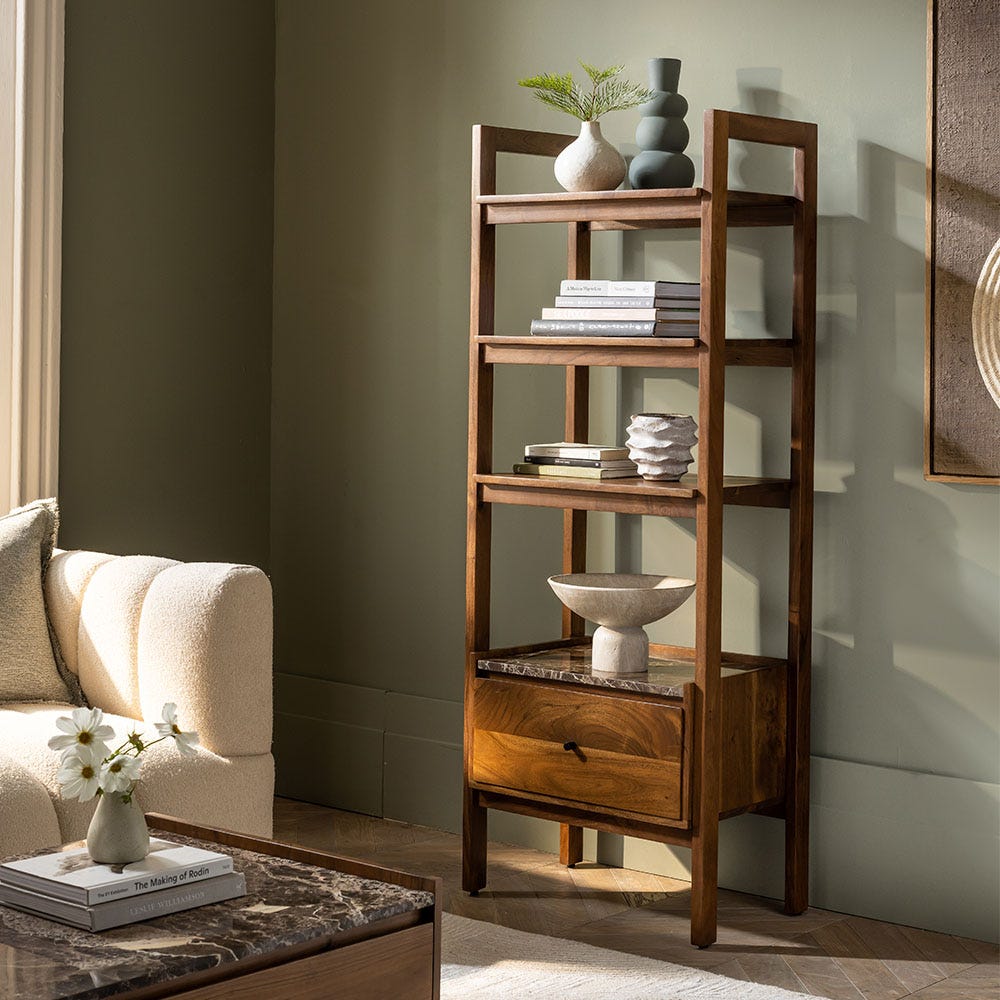 Brera Narrow Shelving Unit