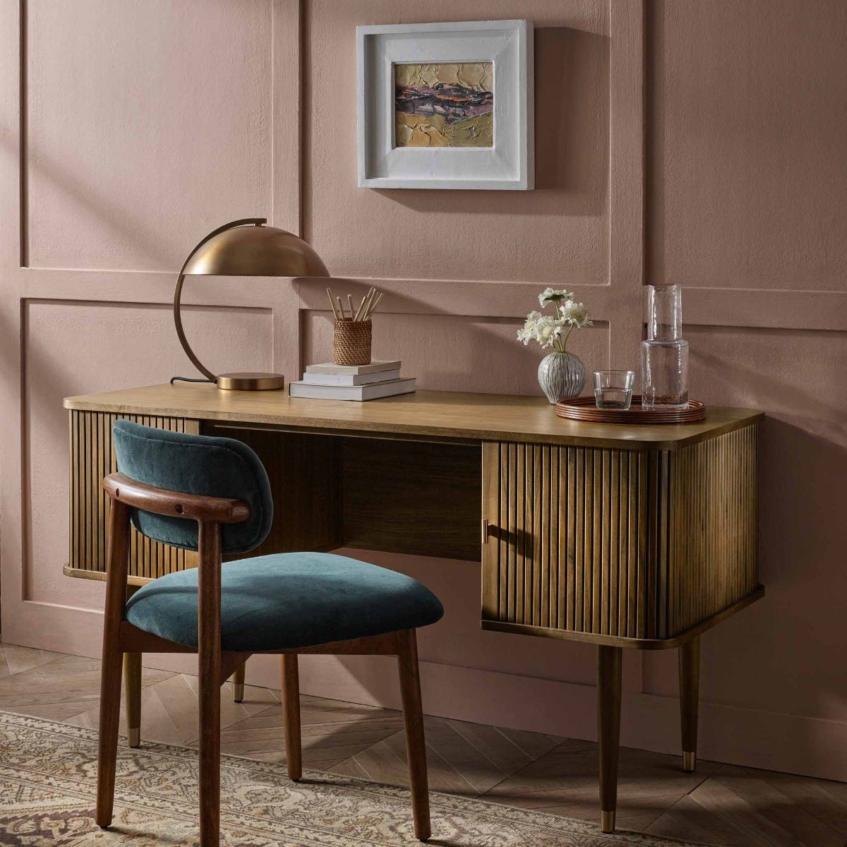 BYRON STUDY DESK OAK
