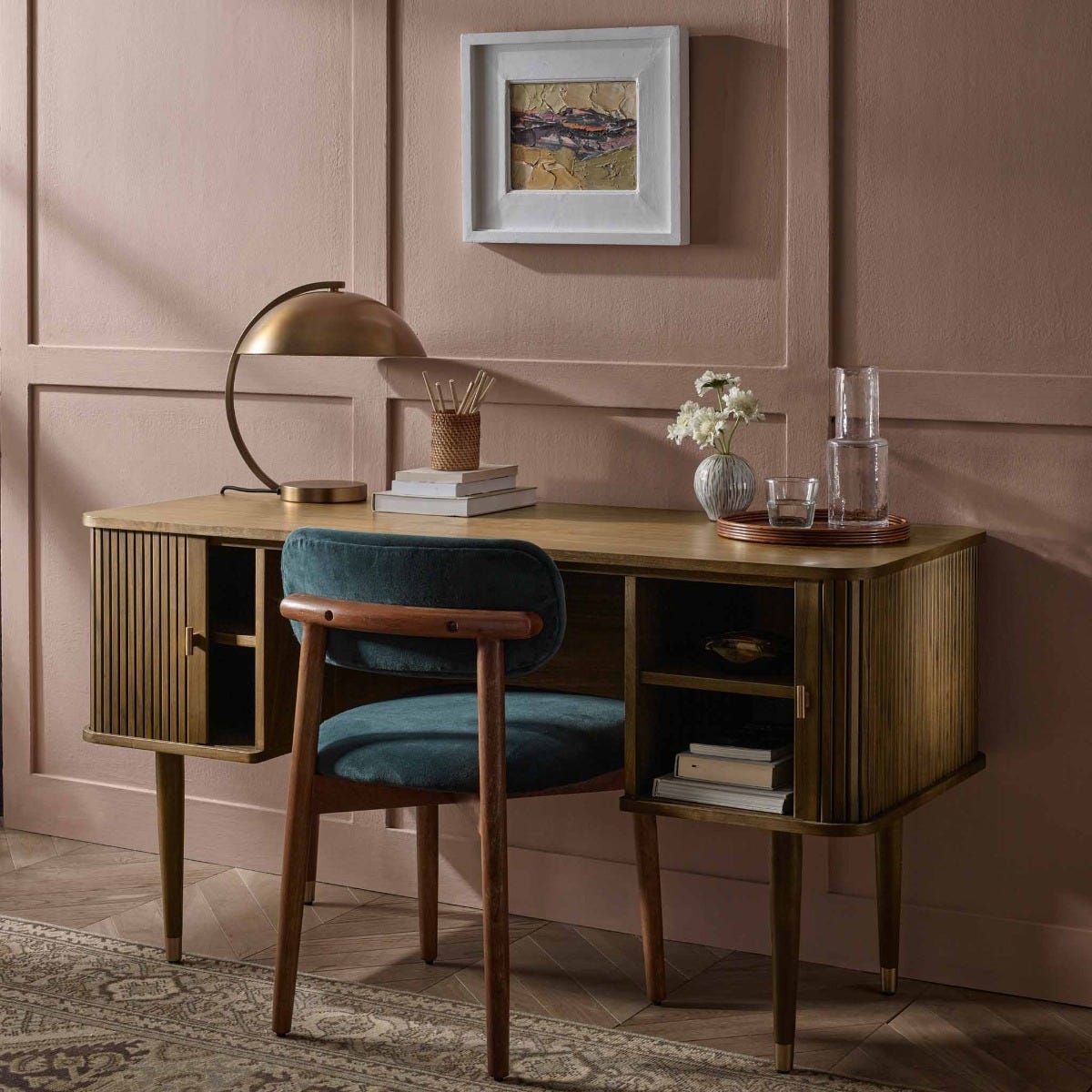 BYRON STUDY DESK OAK