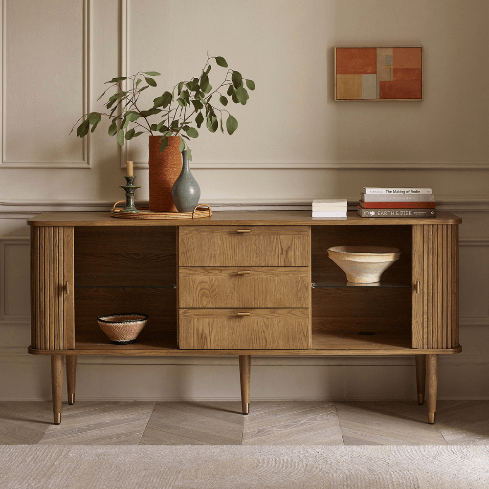 BYRON SIDEBOARD - MUTED OAK FINISH