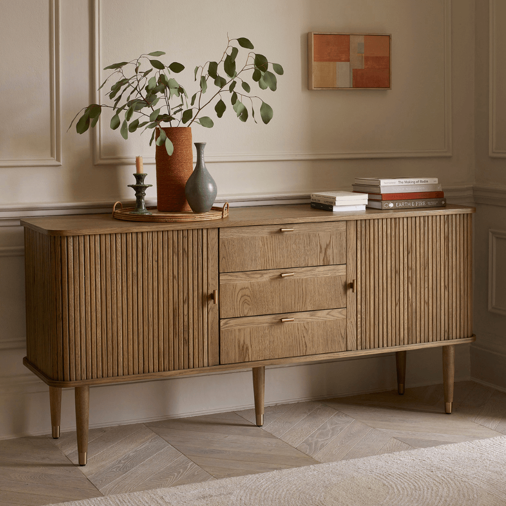 BYRON SIDEBOARD - MUTED OAK FINISH