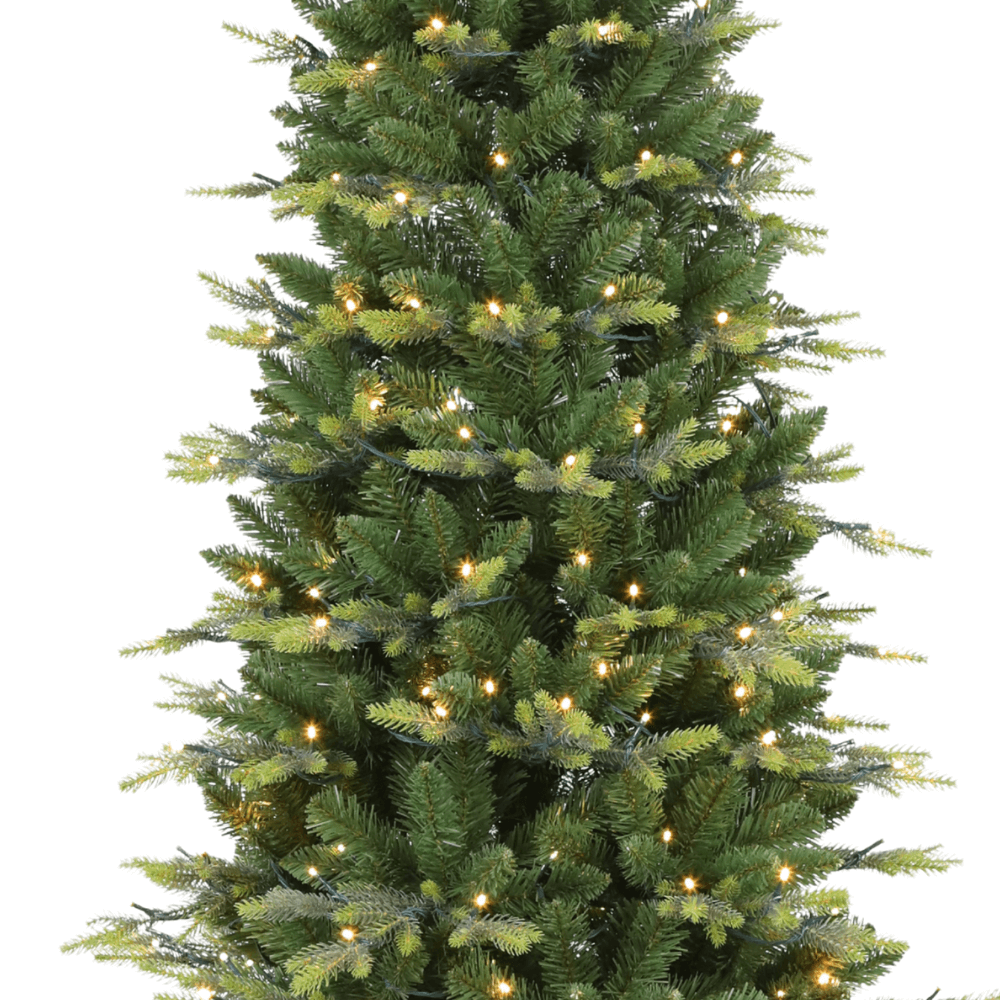 7.5' ST. MORITZ PRE LIT TREE - 400 WW LED