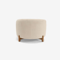 COCOON ARMCHAIR IN OFF-WHITE BOUCLE