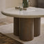 COLUMN MARBLE COFFEE TABLE