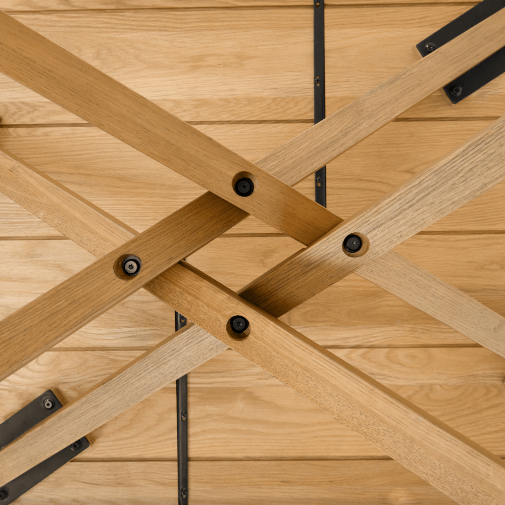 CRUZ OAK DINING TABLE