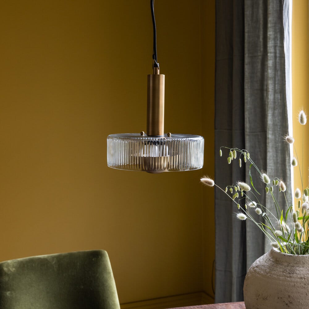 Elsie Clear Glass pendant Light