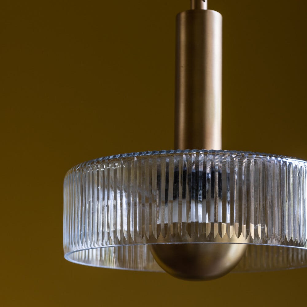 Elsie Clear Glass pendant Light