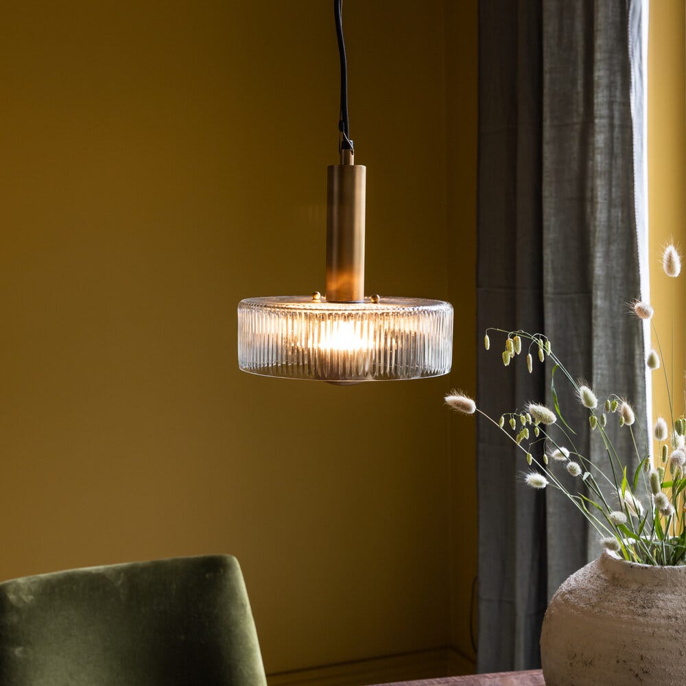 Elsie Clear Glass pendant Light