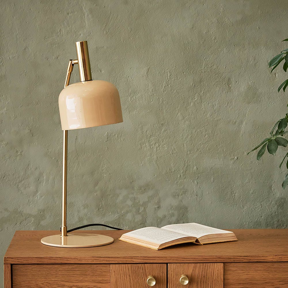 EMMA TABLE LAMP IN BEIGE