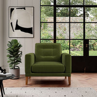 Fitzroy Armchair In Vine Easy Care Velvet