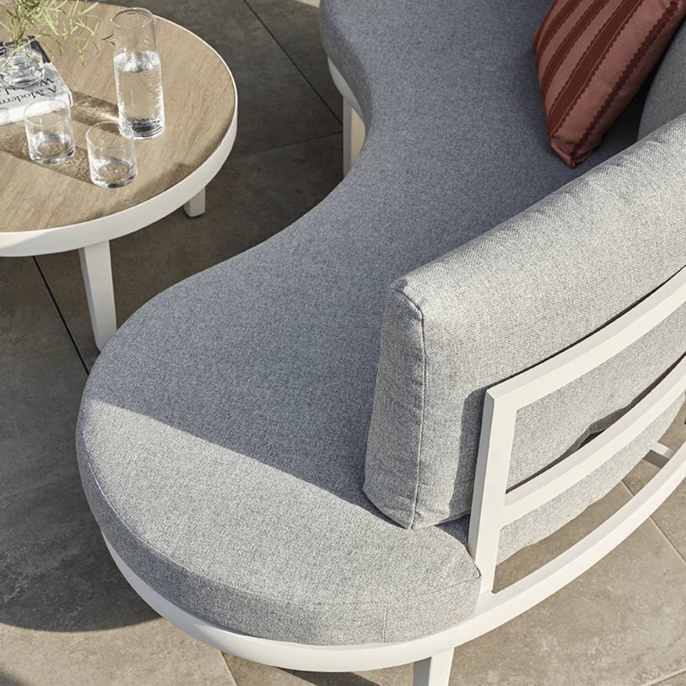 FLORENCE DOUBLE SOFA LOUNGE SET WITH LARGE COFFEE TABLE