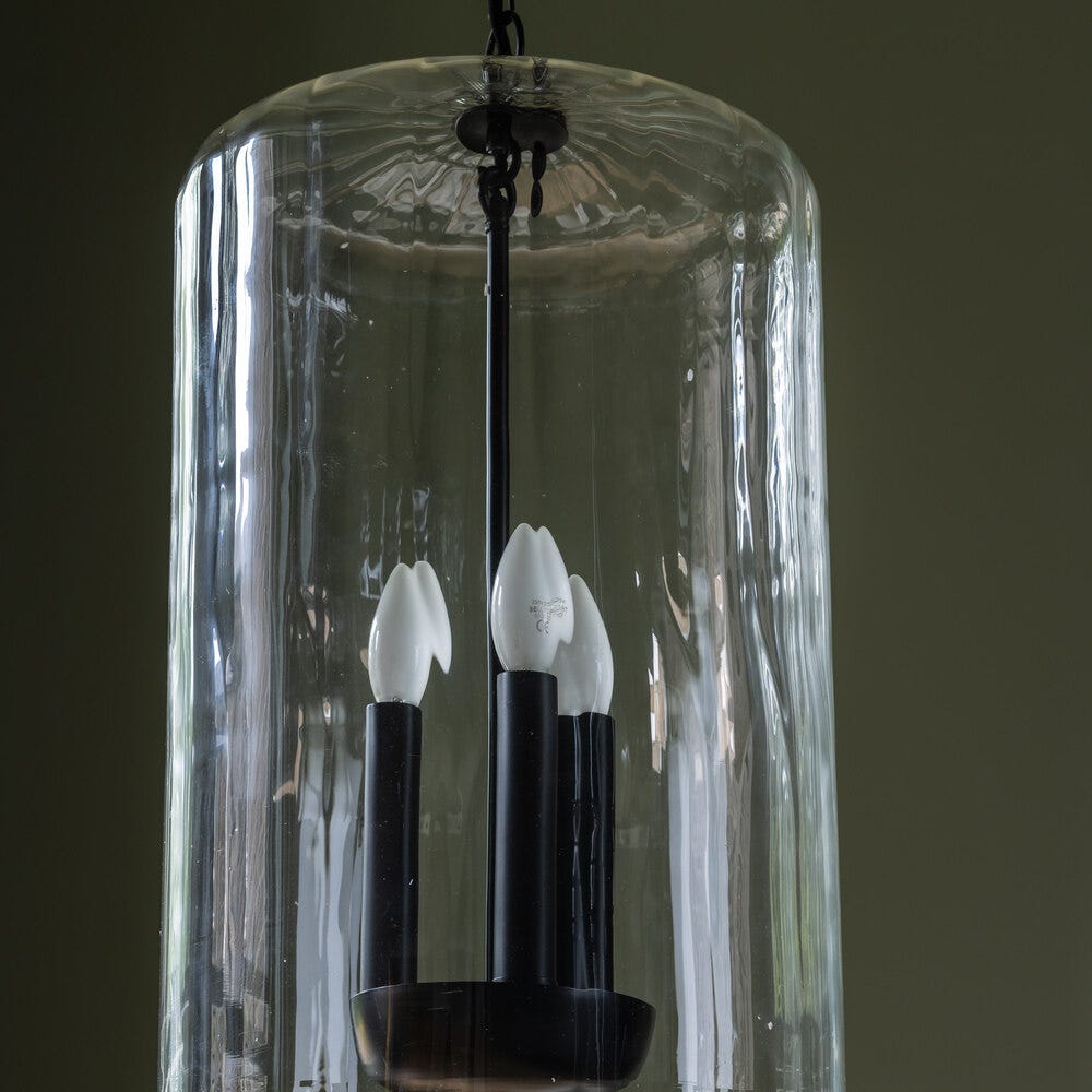 Hampstead 3-Light Glass Pendant Light
