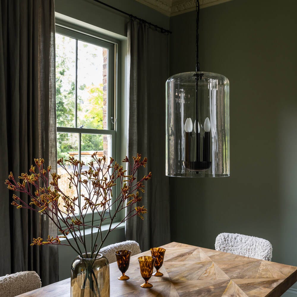 Hampstead 3-Light Glass Pendant Light