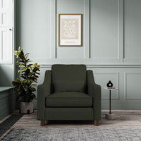 Hampton Armchair In Fern Boucle