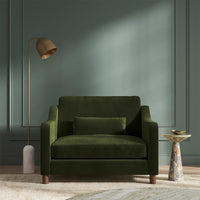 Hampton Loveseat In Vine Easy Care Velvet