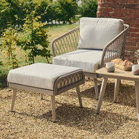Lauren Duo Set with Chairs, Table and Footstools
