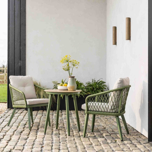 LAUREN 2 SEAT BISTRO SET IN GREEN