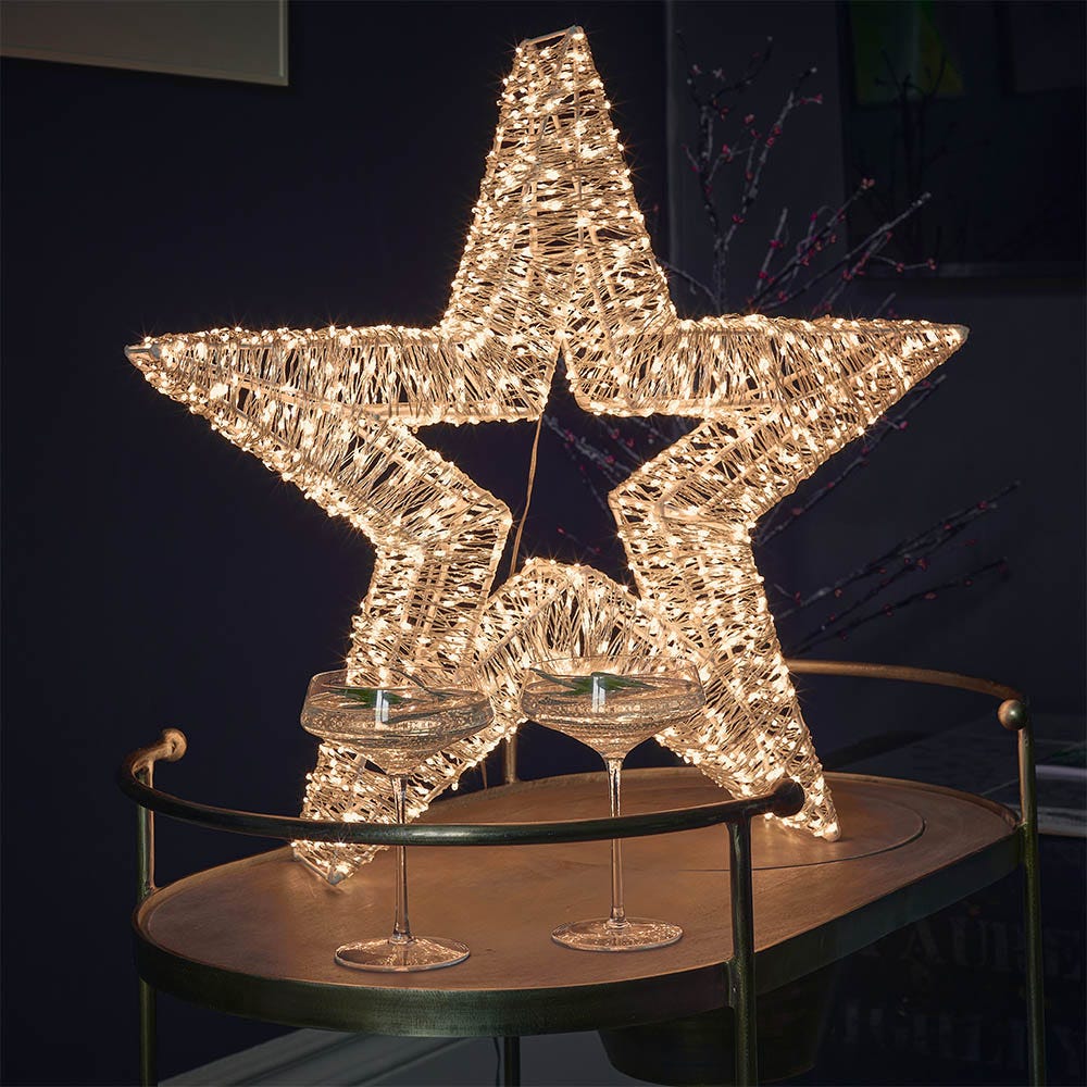 MICRO LED DOUBLE SIDED 3D STAR