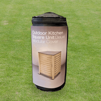 Outdoor Kitchen Square Corner Unit Cover